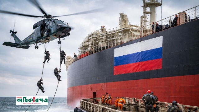 আটলান্টিকে নৌ-যুদ্ধাবস্থা: রাশিয়ার পতাকাবাহী তেলবাহী জাহাজ জব্দ করল যুক্তরাষ্ট্র